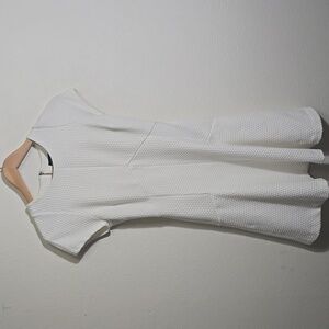 Banana Republic Waffle Weave Knit Flare Short Sleeve Dress Size 0